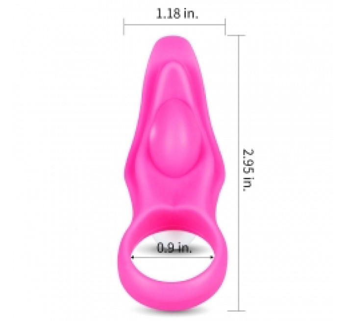 Ерекційне кільце LoveToy Power Clit Cockring LVTOY176