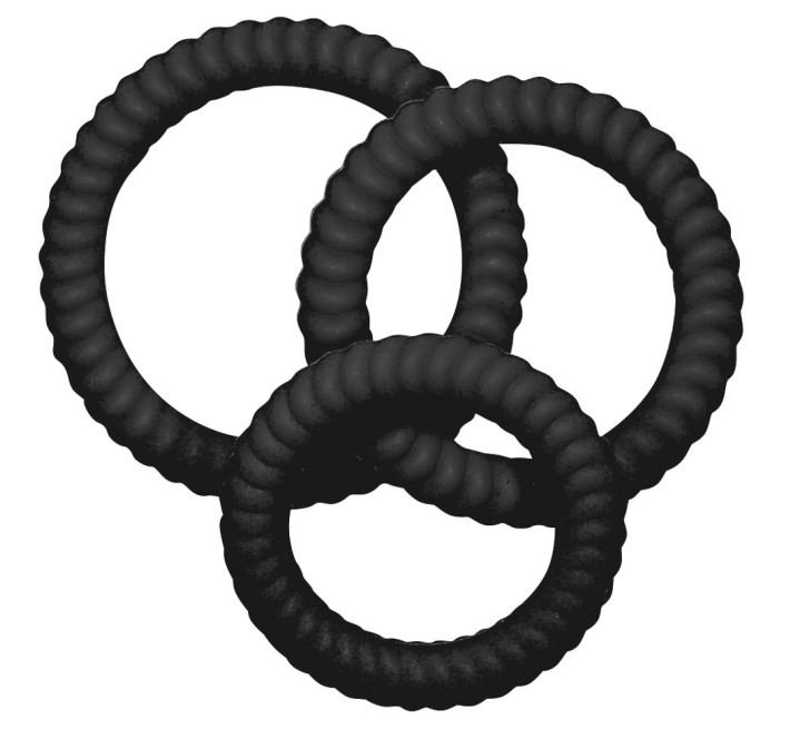 Набір ерекційних кілець You2Toys Lust 3 Black