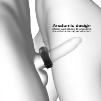 Ерекційне віброкільце Dorcel Fit Vibe Ring, регульований діаметр 4–5,7 см, 10 режимів