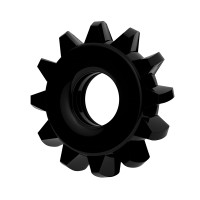 Ерекційне кільце LoveToy Power Plus Cockring 3 Чорне
