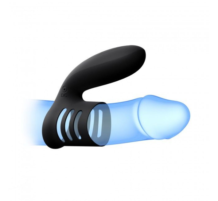 Вібронасадка 2в1 Love To Love Wering: ерекційне віброкільце та вібронасадка на член