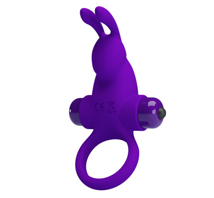 Эрекционное кольцо Pretty Love Vibrant Penis Ring I Purple
