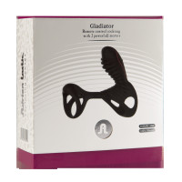 Ерекційне кільце Adrien Lastic Gladiator з пультом LRS та вібрацією Ерекційне кільце Adrien Lastic Gladiator з пультом LRS та вібрацією