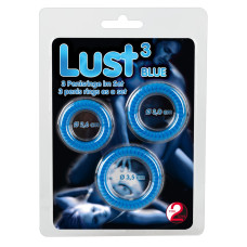 Набір ерекційних кілець You2Toys Lust 3 Blue