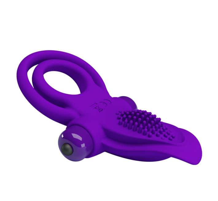 Эрекционное кольцо Pretty Love Vibrant Penis Ring Purple