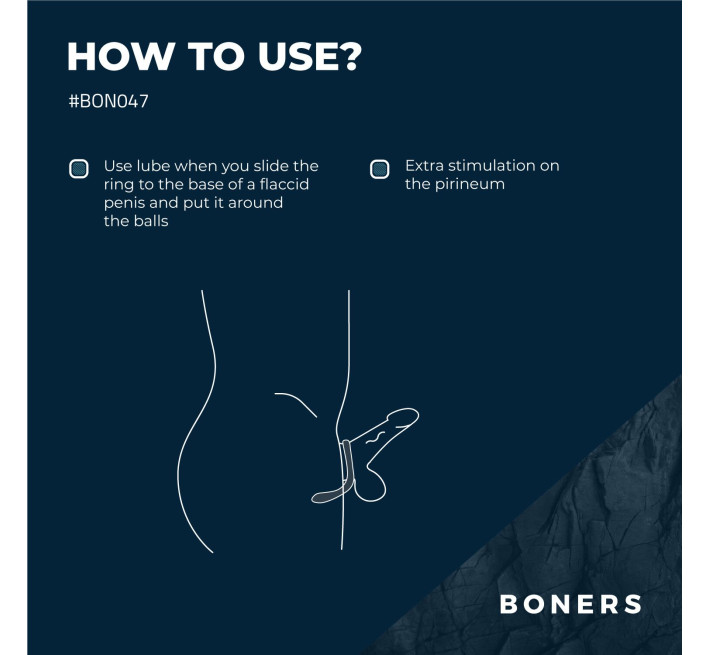 Ерекційне кільце Boners Cock ring