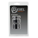 Ерекційні кільця Rebel Ball Stretching Kit Чорні