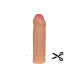 Насадка на член LoveToy Revolutionary Silicone Nature Extender Add 1 Flesh 139