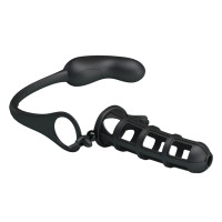 Насадка на член Pretty Love Hercules Penis Sheath Чорна BI0556 Насадка на член Pretty Love Hercules Penis Sheath Чорна BI0556