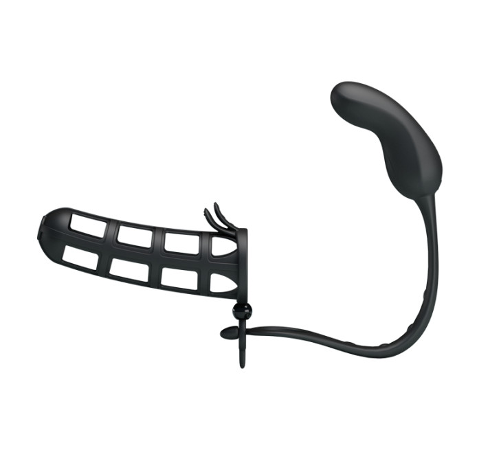 Насадка на член Pretty Love Hercules Penis Sheath Черная BI0556