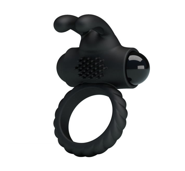 Эрекционное кольцо Pretty Love Eudora Черное