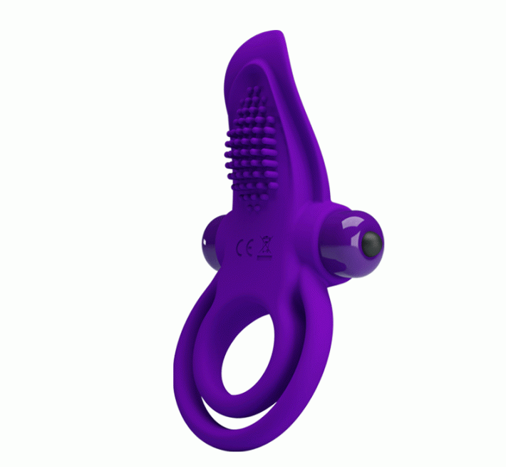 Эрекционное кольцо Pretty Love Vibrant Penis Ring Purple