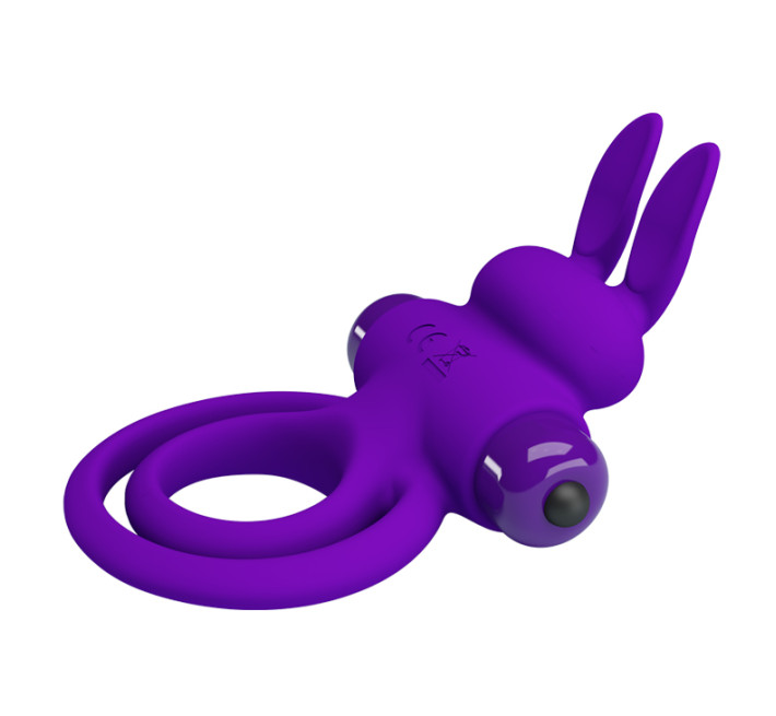 Эрекционное кольцо Pretty Love Vibrant Penis Ring 3 Фиолетовое