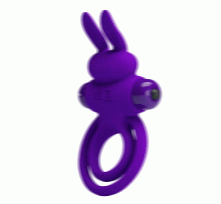 Эрекционное кольцо Pretty Love Vibrant Penis Ring 3 Фиолетовое