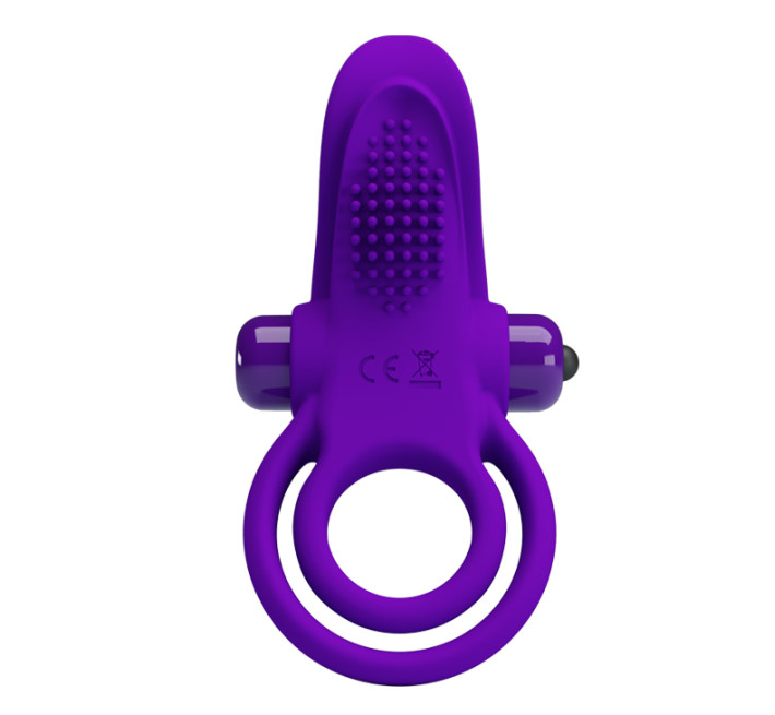 Эрекционное кольцо Pretty Love Vibrant Penis Ring Purple