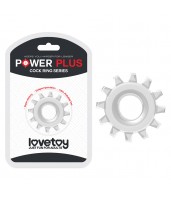Эрекционное кольцо LoveToy Power Plus Cockring 3 Прозрачное