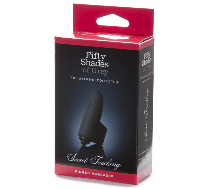 Міні-вібратор з кільцем для пальця Fifty Shades of Grey Таємний дотик