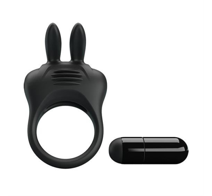 Эрекционное кольцо Pretty Love Davion Penis Ring Black