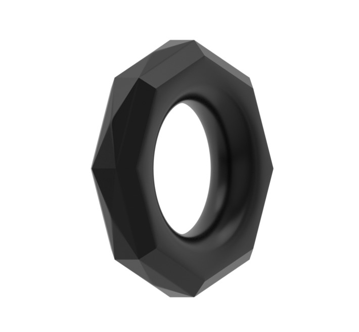 Эрекционное кольцо LoveToy Power Plus Cockring 4 Черное