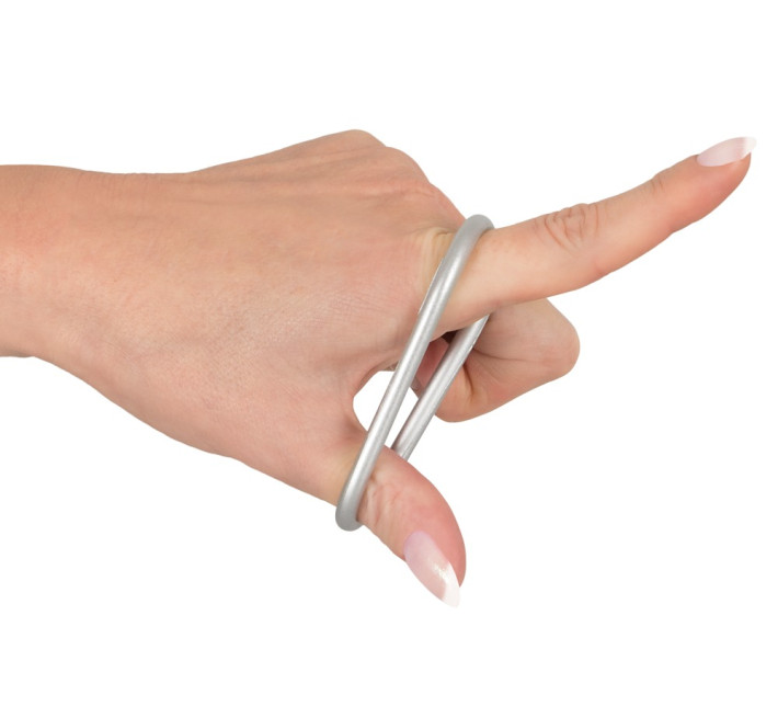 Набір ерекційних кілець You2Toys Metallic Silicone Cock Ring Set