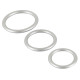Набір ерекційних кілець You2Toys Metallic Silicone Cock Ring Set
