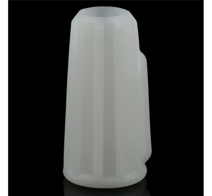 Насадка на член LoveToy Vibrating Ridge Knights Ring White