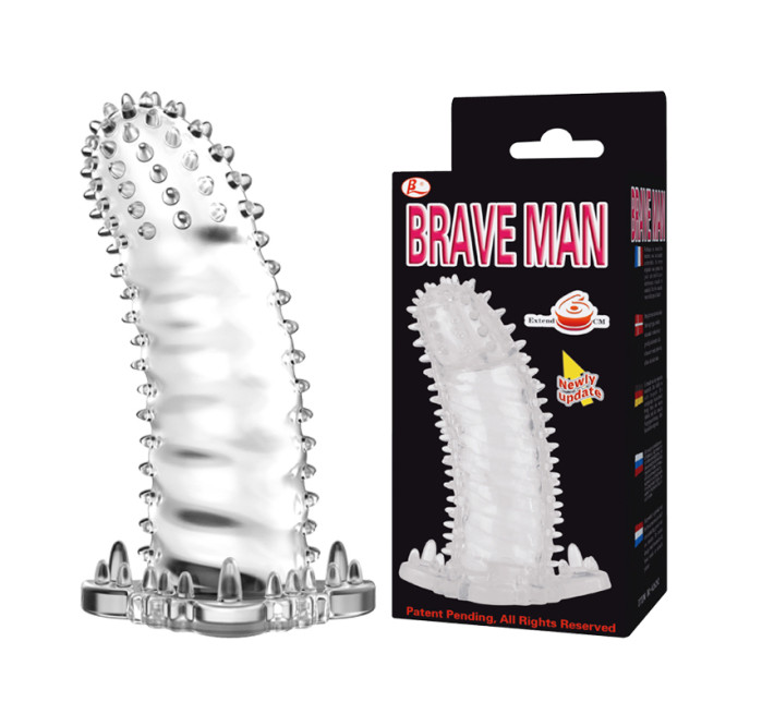 Насадка на член LyBaile Penis sleeve Crystal