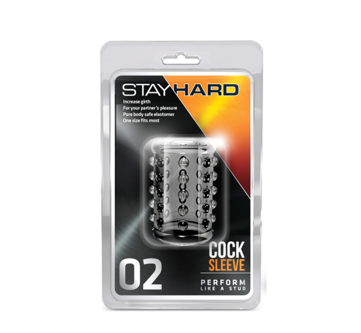 Насадка Blush Stay Hard Cock Sleeve 02 Прозора
