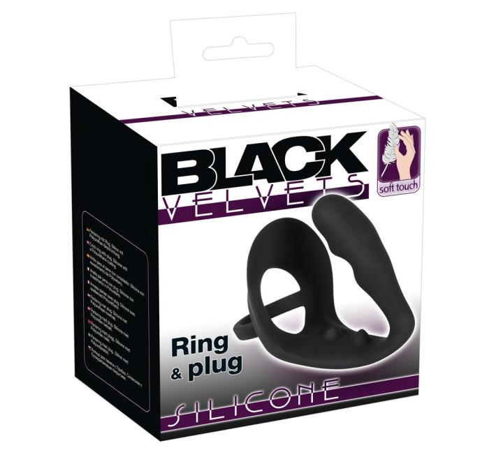 Стимулятор Black Velvets Titanmen Nite Stix Чорний