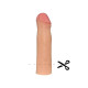 Насадка на член LoveToy Revolutionary Silicone Nature Extender Add 2 Brown 142