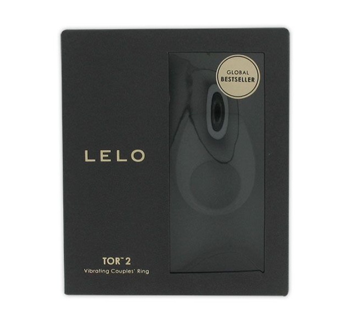 Эрекционное кольцо с вибрацией LELO Tor 2 Black