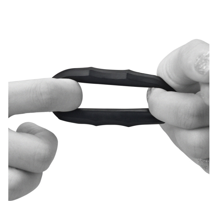 Эрекционное кольцо LoveToy Power Plus Cockring 4 Черное