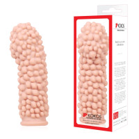 Насадка на член Kokos Extreme Sleeve ES.08 размер M, утолщающая, стимулирующий рельеф