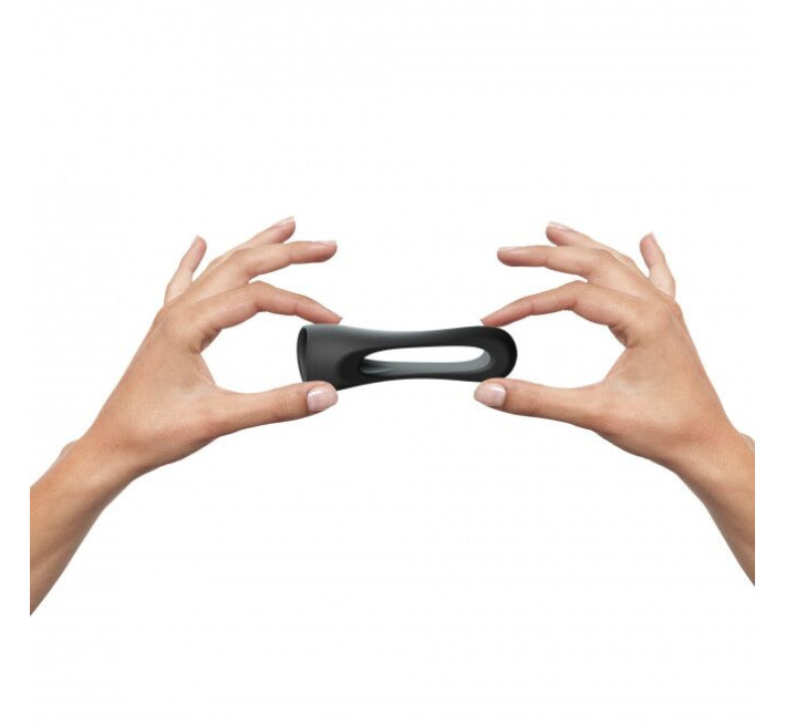 Ерекційне кільце подвійне Love To Love FLUX RING - BLACK ONYX