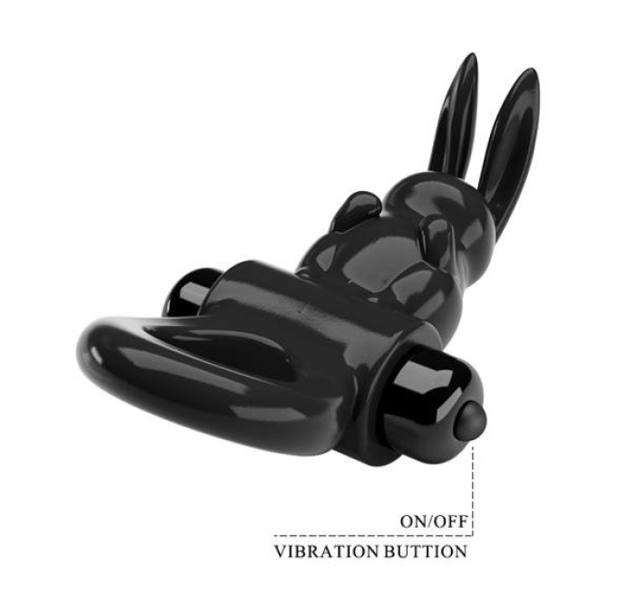 Эрекционное кольцо Pretty Love Exciting Ring Black