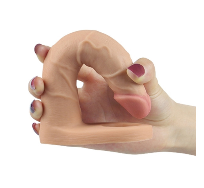 Насадка для двойного проникновения LoveToy The Ultra Soft Double 7 103