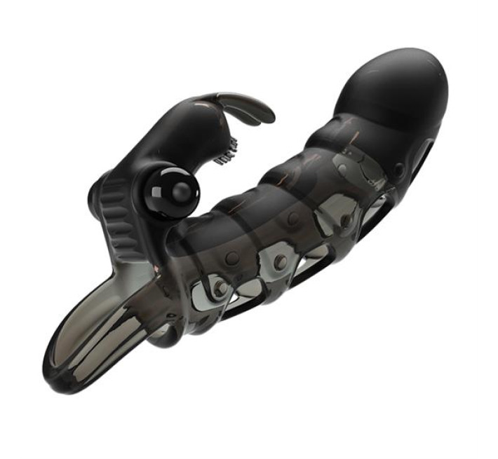 Насадка на член Pretty Love Cuper Vibrating Penis Sleeve Black