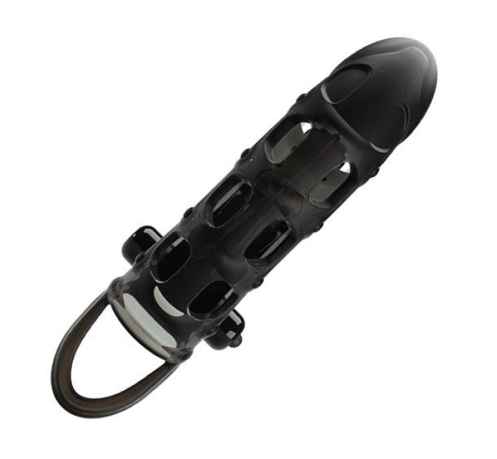 Насадка на член Pretty Love Cuper Vibrating Penis Sleeve Black