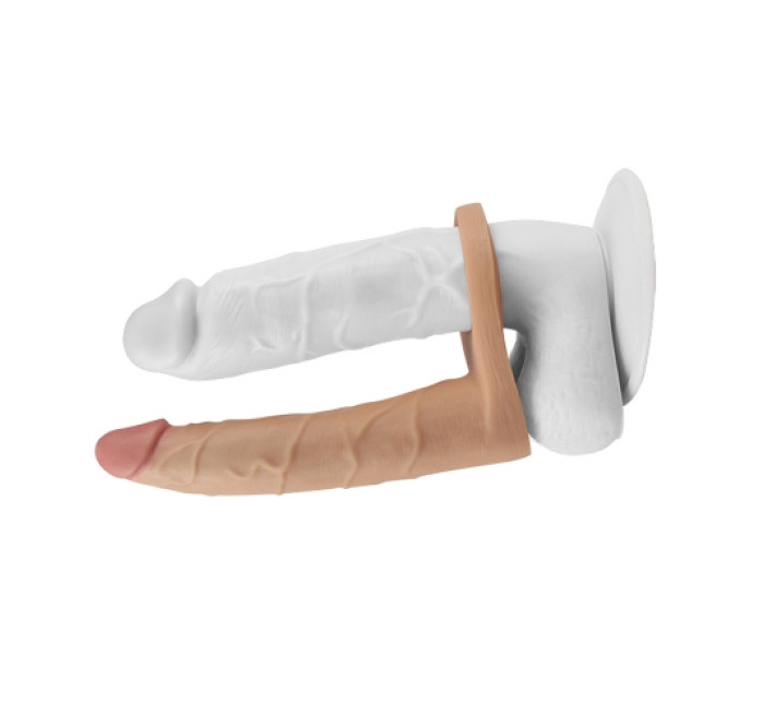 Насадка для двойного проникновения LoveToy The Ultra Soft Double 7 103