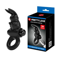 Ерекційне кільце Pretty Love Exciting Ring Black