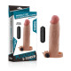 Подовжуюча насадка на пеніс LoveToy Pleasure Extender Sleeve Vibro Flesh LVTOY059