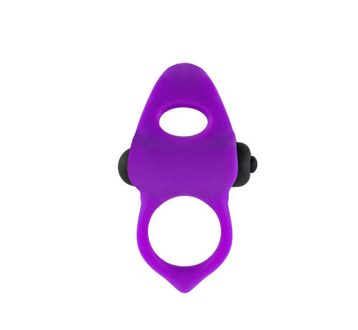 Эрекционное кольцо Adrien Lastic Lingus MAX Violet с вибрацией