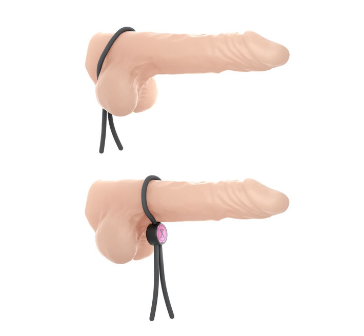 Эрекционное кольцо Marc Dorcel лассо Серое