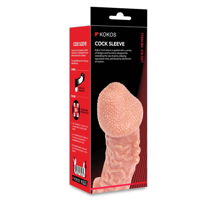 Насадка на член Kokos Cock Sleeve CS 007 L
