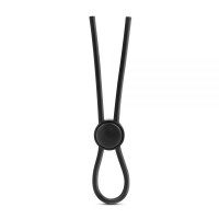 Регулируемое эрекционное кольцо Blush Stay Hard Silicone Loop Черное