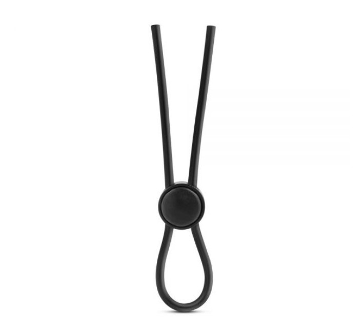 Регулируемое эрекционное кольцо Blush Stay Hard Silicone Loop Черное
