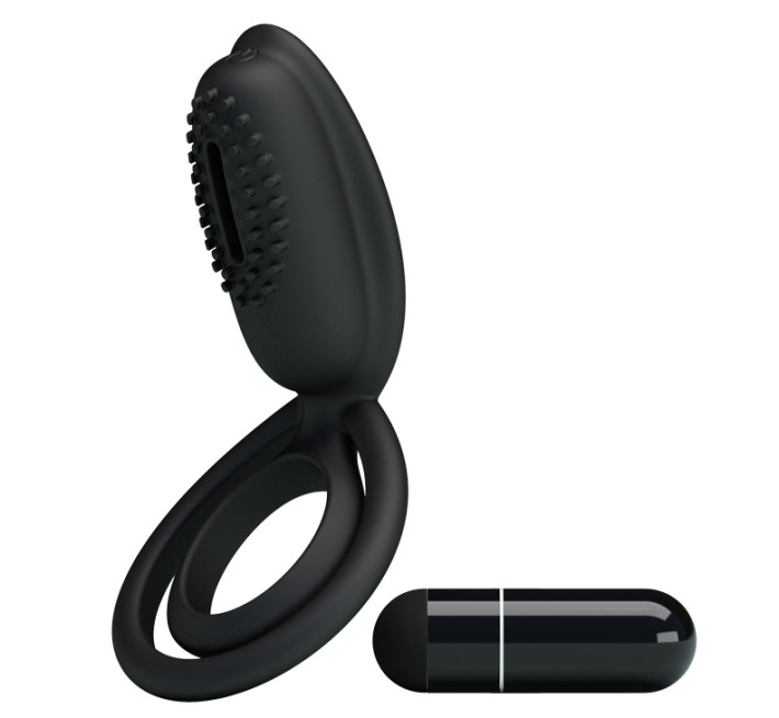 Эрекционное кольцо Pretty Love Penis Ring Черное