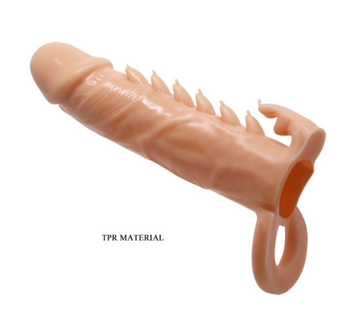 Насадка на член Pretty Love Emmitt Penis Sleeve Flesh