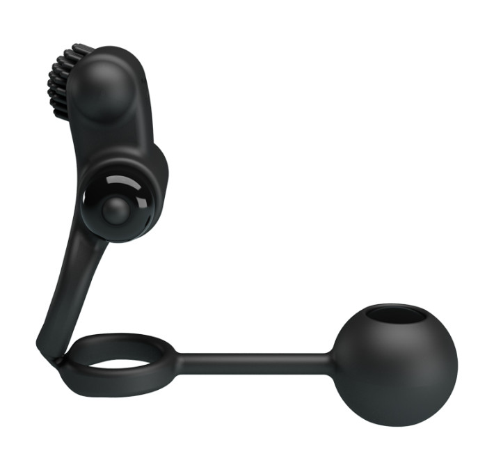 Насадка на член Pretty Love Vibro Penis Sleeve IV Черная