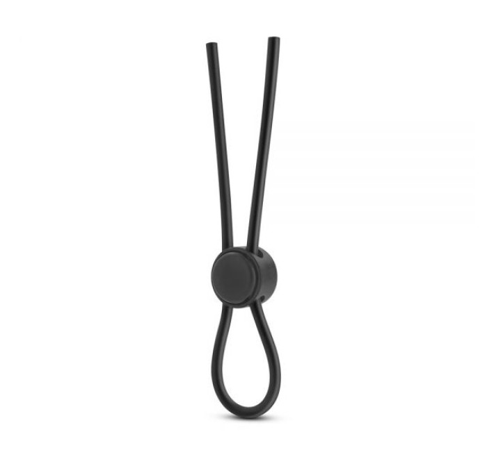 Регулируемое эрекционное кольцо Blush Stay Hard Silicone Loop Черное